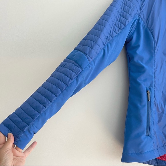 Kuhl Projekt Firefly Pacific Blue Insulated Puffer Jacket w Hood Women’s XS - Picture 8 of 12